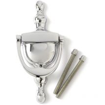 BH00791, Battente per Porta in Stile Vittoriano, Finitura Ottone Lucido, Cromo, 150 mm - Bulk Hardware