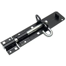 Merriway BH01738 Chiavistello Rinforzato Tipo 2A, Nero, 150 mm