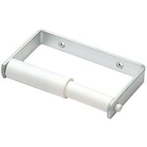 Merriway Bh02037 Portarotolo Da Bagno, Bianco, Taglia Unica