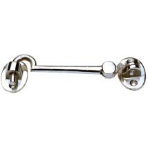 Merriway BH05647 Gancio Fermaporta per Cabine o Armadi, Bianco