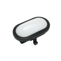 Bullauge Led oval 10W, 4000K, warmes Licht 700 lm, 120x180x80, schwarz
