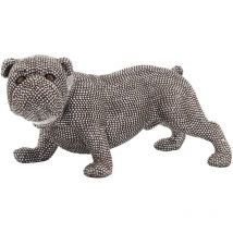 Origen - Signes Grimalt Figura De Perro Figuras Figura Perro Bulldog Animales Plateado 20x39x20cm 27409