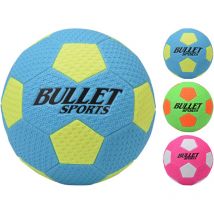 Cliccandoshop - Bullet Sports Ballon de Football Plage Taille 5 - Multicolore