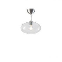 Bullo - 1 Light Flush Globe Deckenleuchte Aluminium, E27 - Belid