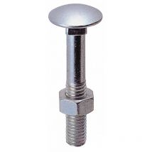 Bulloni zincati a legno ttqst UNI-5732 8X 25. Prezzo per 1 pezzo.