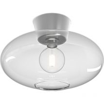 BulloXL Globe Plafón Aluminio, Cristal Transparente 1x E27