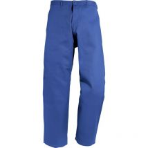 Arbeitshose kornblau mit Gummizug - Bullstar