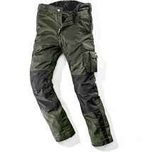 Bullstar Arbeitshose worxtar (Farbe oliv/schwarz, Größe 48, mit Dehnbund)