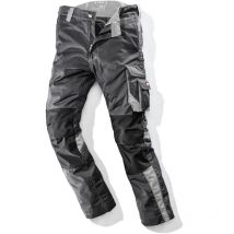 Arbeitshose worxtar (Farbe schwarz/grau, Größe 52, mit Dehnbund) - Bullstar