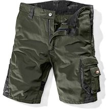 Willax - Bullstar Arbeitsshort Worxtar (farbe Oliv/schwarz, Größe 54, Mit Dehnbund)
