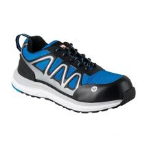 Sicherheitsschuh sprintx S1P, kornblau/schwarz, Gr.42, Weite 12, Unisex - Bullstar