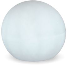 Moovere - buly 80 cm Dekorative Leuchtkugel für den Innenbereich. Kabel mit warmweißem LED-Licht. Hergestellt in Spanien.