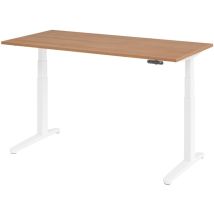 Bümö Schreibtisch Elektrisch Xbhm Rechteck: 160 X 80 Cm Nussbaum