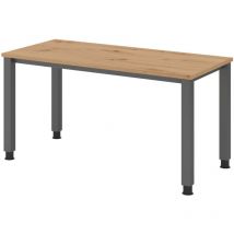 Bümö Schreibtisch Serie-q (mini) Rechteck: 140 X 67,2 Cm