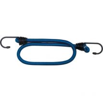 Jumbo Light Duty Bungee Standard 2 Steel Hooks Blue 24"