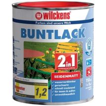 Wilckens - Buntlack 2in1 Ral7035 Lichtgrau Seidenmatt 0,75l 12473500050