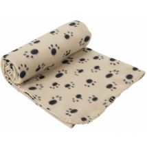 Bunty - Extra Large Soft Cosy Warm Fleece Pet Dog Cat Animal Blanket Throw 140 x 100cm - Cream