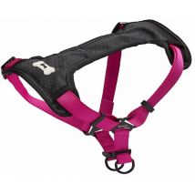 Bunty Soft Comfortable Breathable Fabric Dog Puppy Pet Adjustable Harness Vest - Pink - Medium