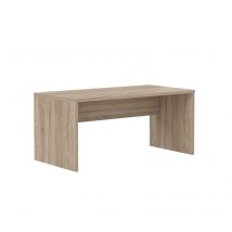 Meubletmoi - Bureau 160 cm décor chêne clair - opio