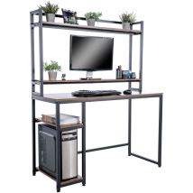 Billings Desk Black / Brown