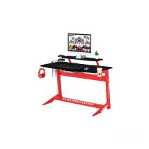 SIX - Bureau Gaming Taroudant Rouge/Noir
