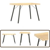 Vidaxl - Bureau Chêne 90x50x79 cm - Bureau - Meuble De Bureau - Bureau D'ordinateur - Bureau Angle - Bureau Compact