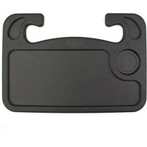 Ladacèe - Bureau de Volant de Voiture, Plateau de Volant de Voiture Portable Multifonction, Conception Recto-Verso, Plateau de Volant Automatique