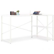 Maisonchic - Bureau d'ordinateur, Bureau informatique Blanc 120x72x70 cm WFE873728 Maison Chic