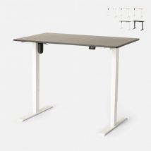 Office24 - Bureau assis-debout électrique réglable en hauteur 120x60 Standwalk - Noir