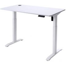 Urban Factory - Bureau ergonomique électrique Blanc