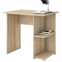Bureau nova, en mélaminé décor chêne sonoma
