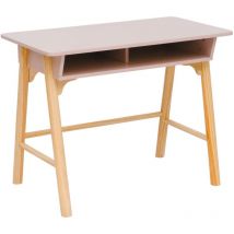 Mobili Rebecca - Bureau pour enfants Rebecca Mobili Badal 70x90x50 mdf Pin Rose Marron