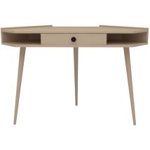 Wellhome - Bureau 85,2x130,8x55 cm, Beige - 'ufuk' - beige