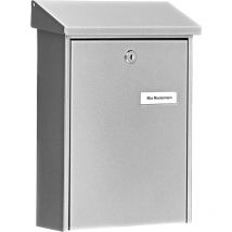 Burg Wächter Briefkasten Daily 5861 Si 30.8 x 22.5 x 75 cm Briefkästen