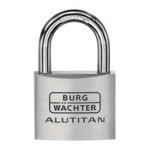 Cadenas cylindrique 770/40 largeur du corps de verrou 40 mm Alu fermeture différente