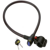 Burg Wächter Seilschloss 560 90 900mm Ø 15mm schwarz Seilschloss