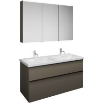 Burgbad - Eqio Set, bestehend aus Spiegelschrank links,