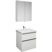 Eqio Set, bestehend aus Spiegelschrank, - Burgbad