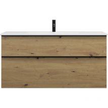 Eqio Slim Keramik-Waschtisch inklusive - Burgbad