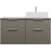 Eqio Waschtischunterschrank inklusive Konsolenplatte, - Burgbad