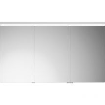 Burgbad - Lin20 Spiegelschrank LED-Beleuchtung, 3 Türen, Anschlag
