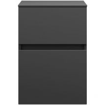 Lin20 Unterschrank, 2 Auszüge, 400x487x580mm, - Burgbad
