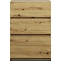 Lin20 Unterschrank, 3 Auszüge, 600x357x870mm, - Burgbad