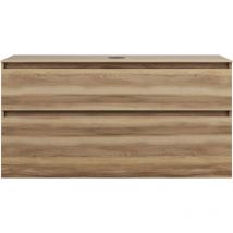 Burgbad - Lin20 Waschtischunterschrank inklusive Konsolenplatte, 2