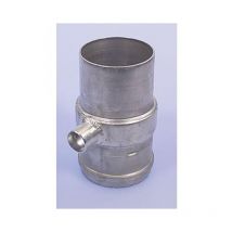 Alu fix piège à condensat en aluminium à paroi épaisse 100 mm hor. - Burgerhout