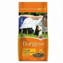 Burgess Excel Adult Guinea Pig con Menta da 1,5 Kg