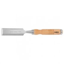 Ciseau à bois – 32 mm – Acier au chrome vanadium – Manche en bois – NEO