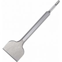 Burin pour embouts sds Plus, burin plat large 75 x 280 x 17 mm, burin perforateur, burin pour carrelage pour maçonnerie, brique, béton, carrelage,