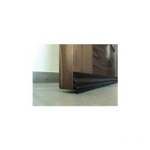 Burlete Bajo Puerta 105Cm Adhesivo Labio Aluminio Bronce Burcasa
