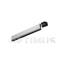 Cambesa - burlete bajo puerta aluminio/goma retractil 103 cm plata - BST021034